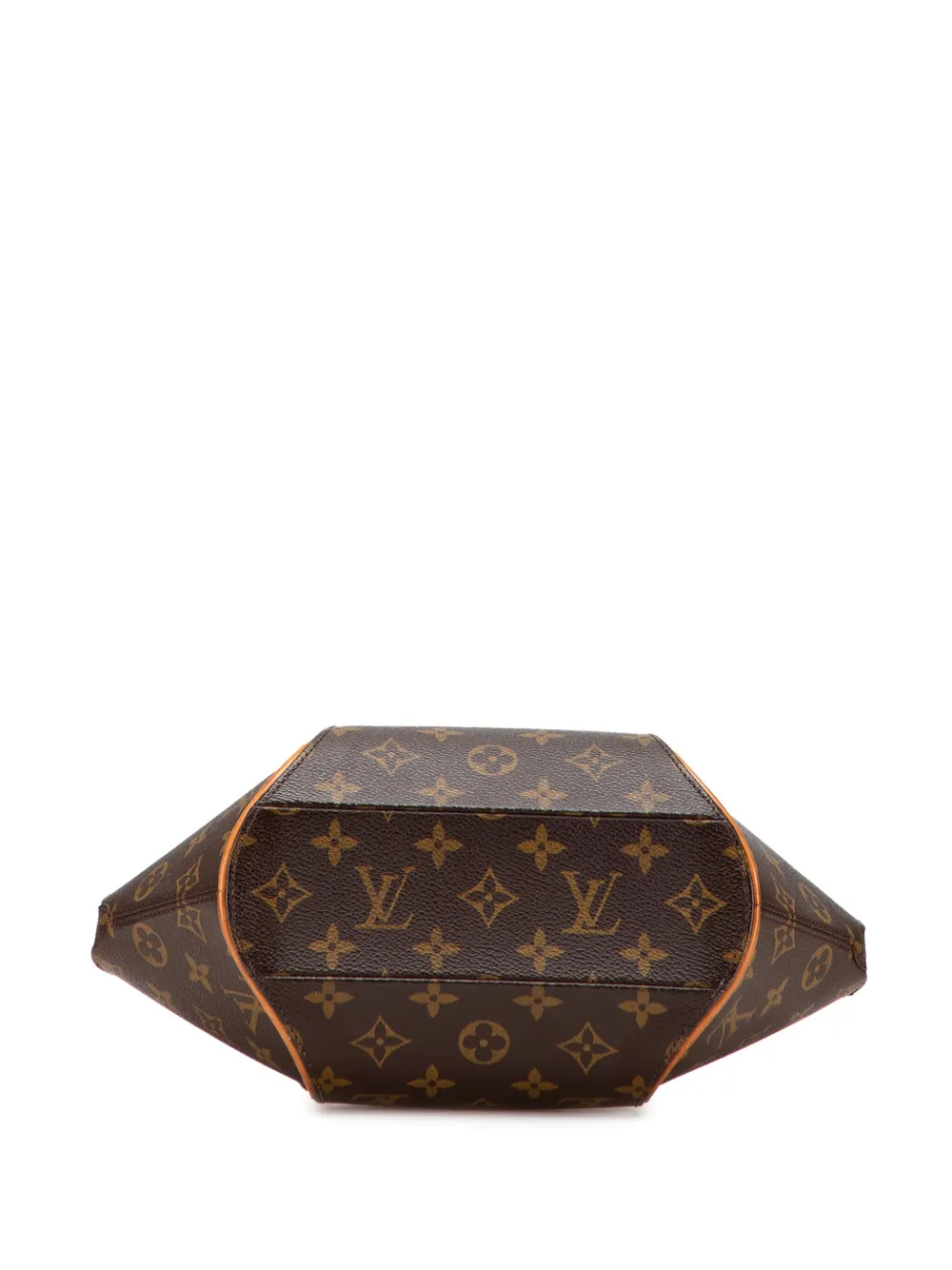 Pre-owned Louis Vuitton 2000 Monogram Ellipse Pm Handbag In Brown