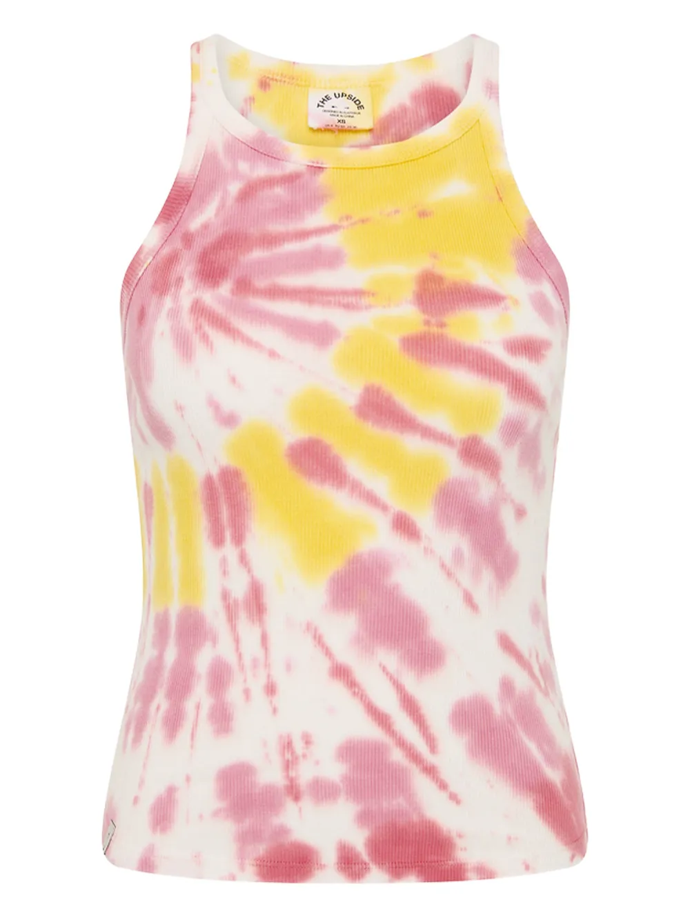 The Upside Asher Tanktop mit Batikmuster - Weiß