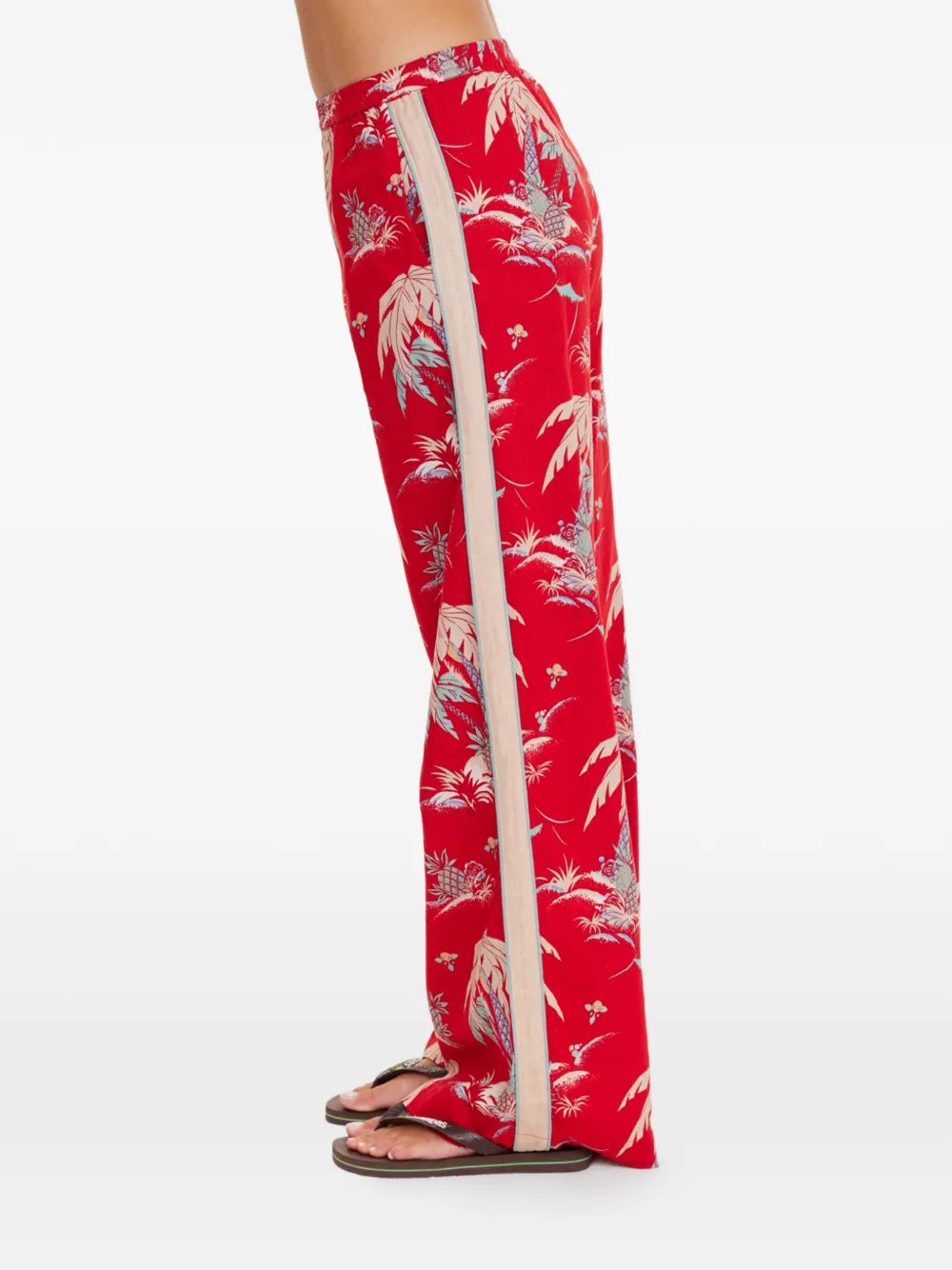 Palma Sierra Floral-Print Palazzo Pants