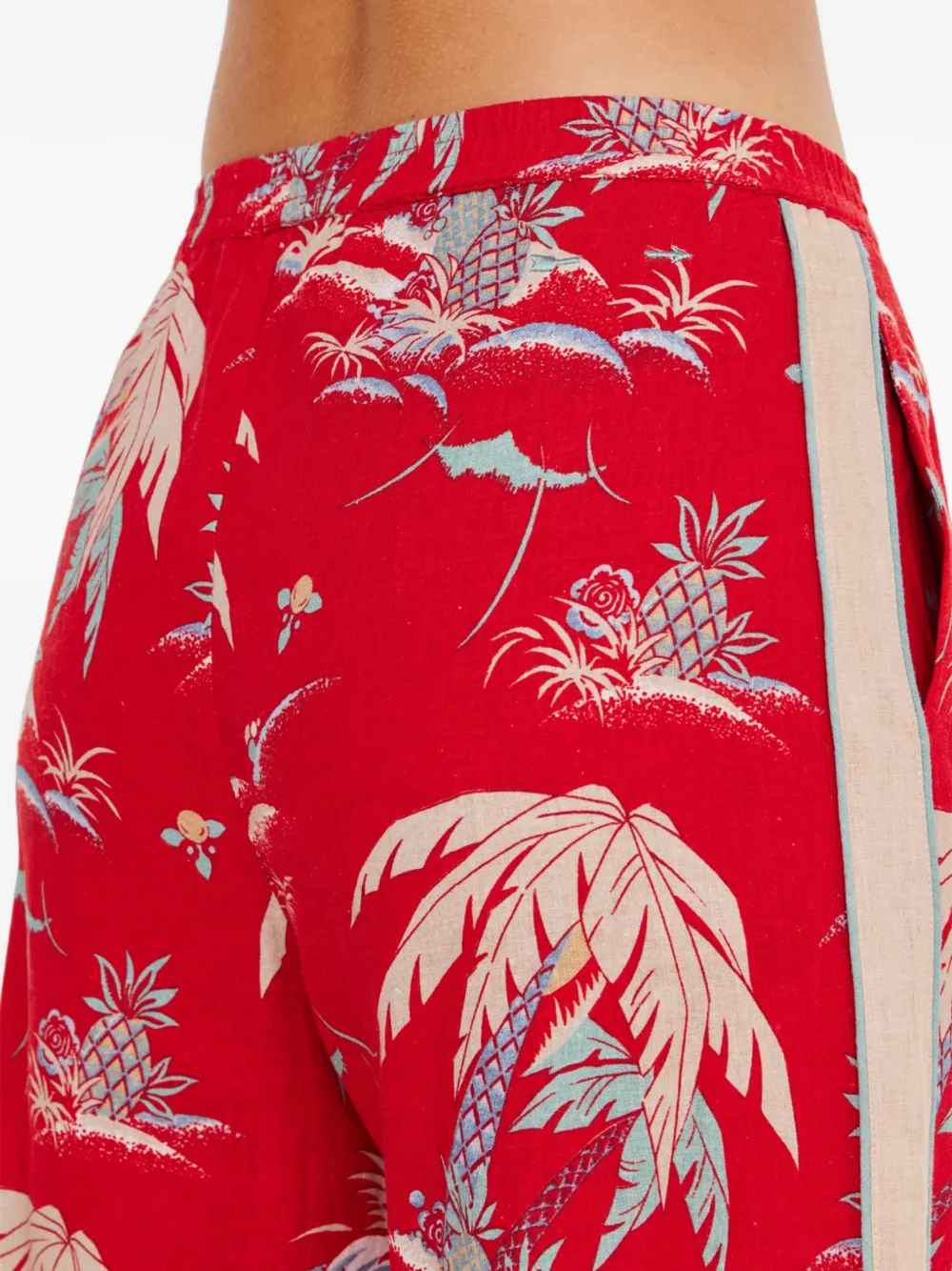 Palma Sierra Floral-Print Palazzo Pants