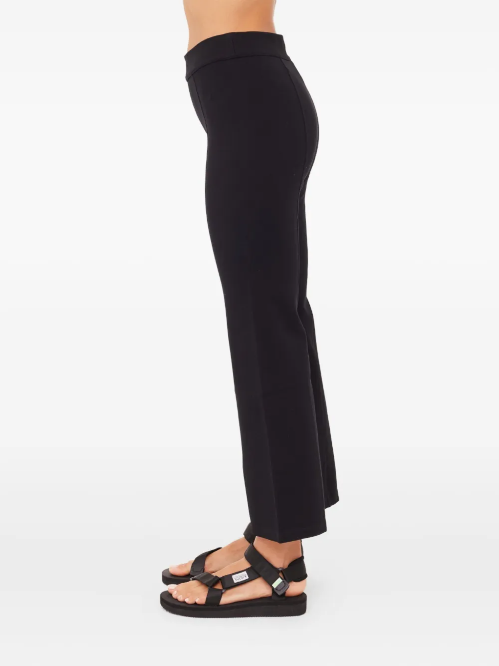 The Upside Bonnie Kick Flare Trousers In Black