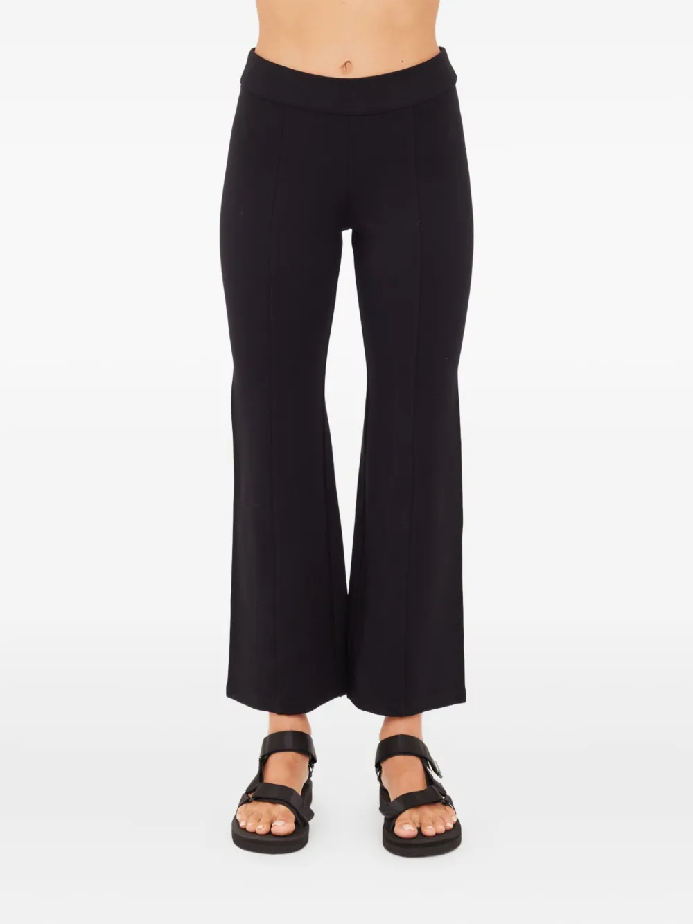 The Upside Bonnie Kick Flare Trousers In Black
