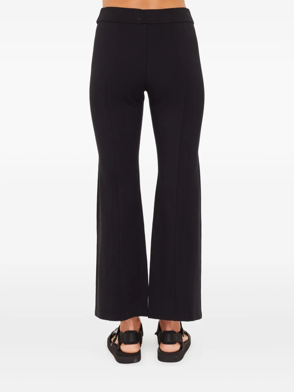The Upside Bonnie Kick Flare Trousers In Black