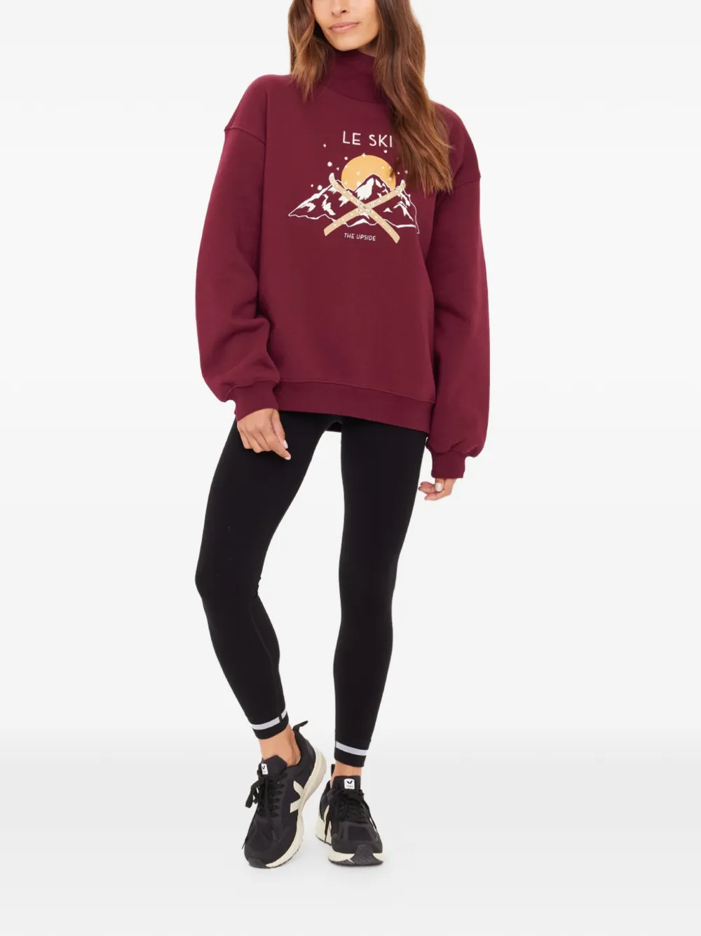 The Upside Clementine turtleneck ski top | Sweaters | Image 2