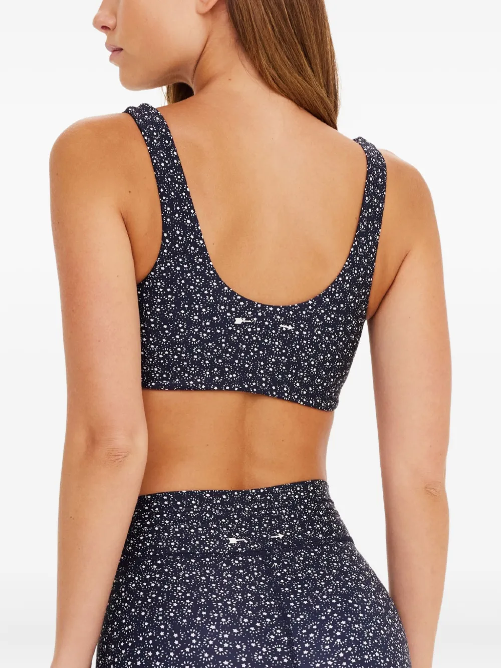 The Upside Starlet Harley Scoop Sports Bra In Blue