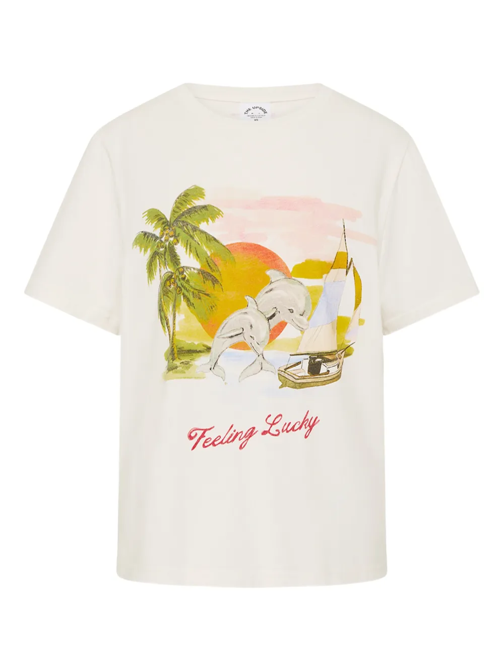 The Upside T-shirt con stampa - Bianco