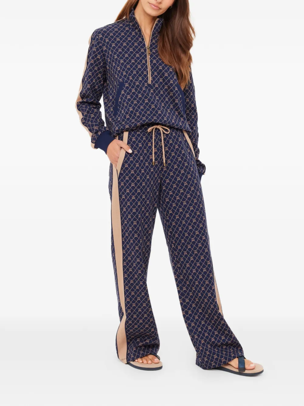 The Upside EZRA patterned flared trousers | Flared & Bell-Bottom Pants | Image 2