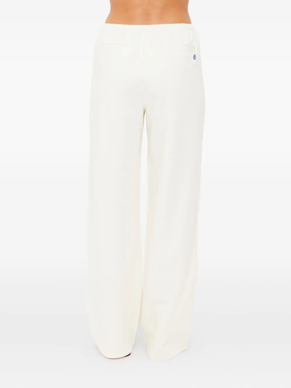 The Upside Hamsa Milou Embroidered Trousers In Neutral