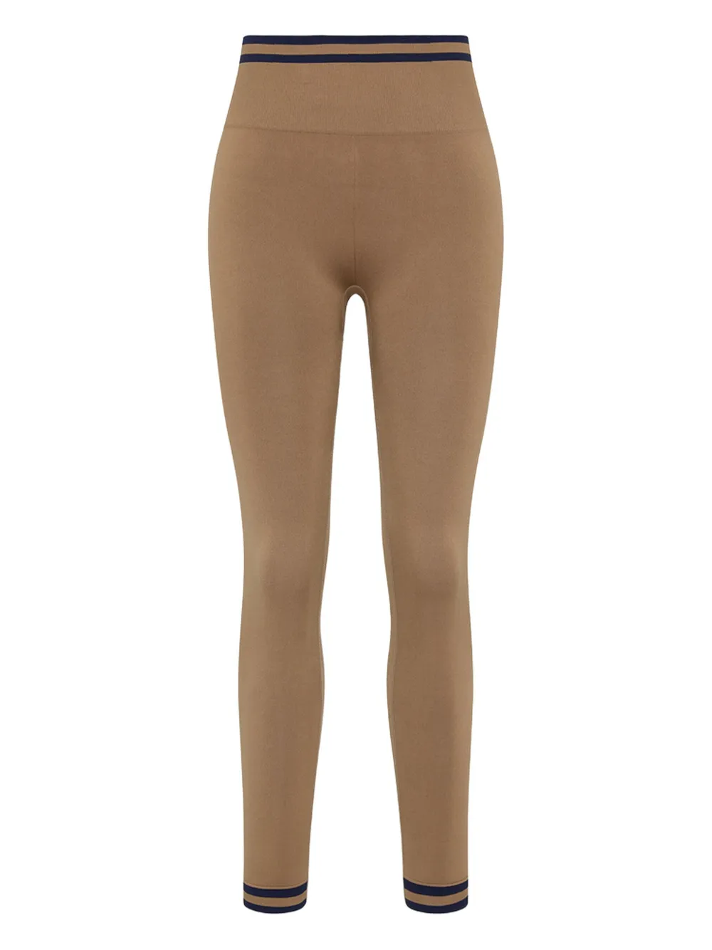The Upside Seamless Striped Leggings In Brown