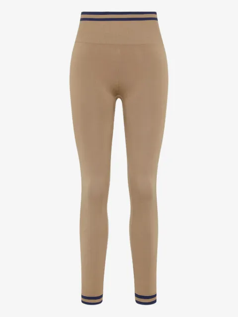 The Upside seamless striped leggings