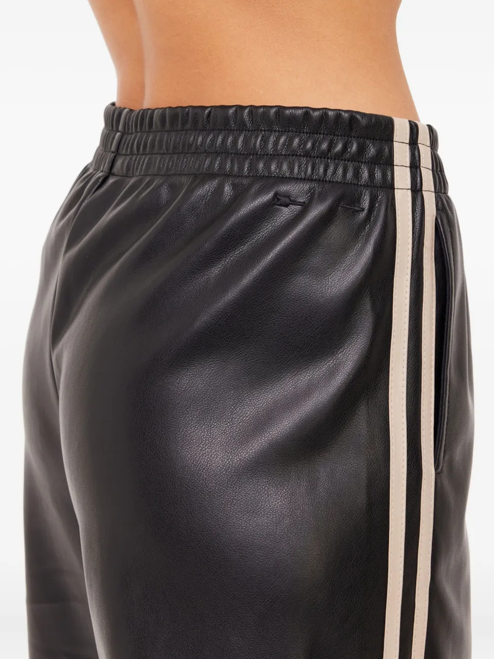 The Upside Twilight Stripe Trousers In Black