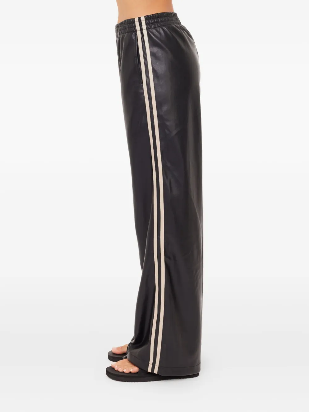 The Upside Twilight Stripe Trousers In Black