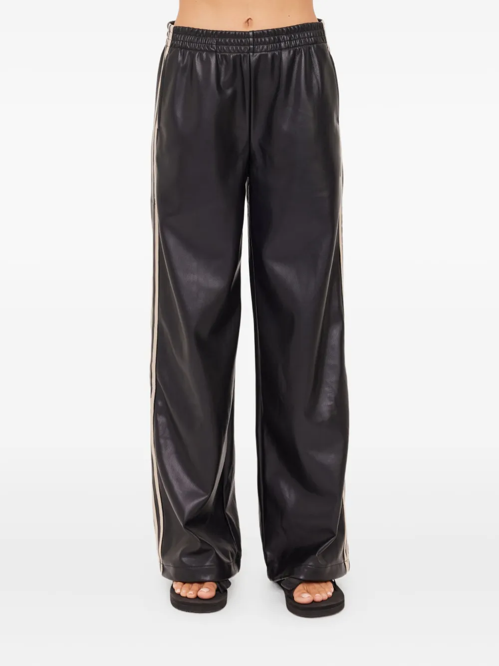 The Upside Twilight Stripe Trousers In Black