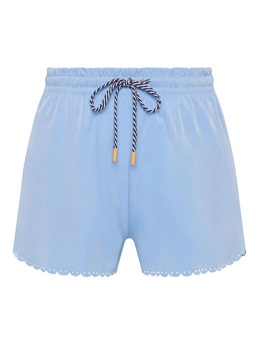 The Upside Era scalloped shorts | Blue | Image 1