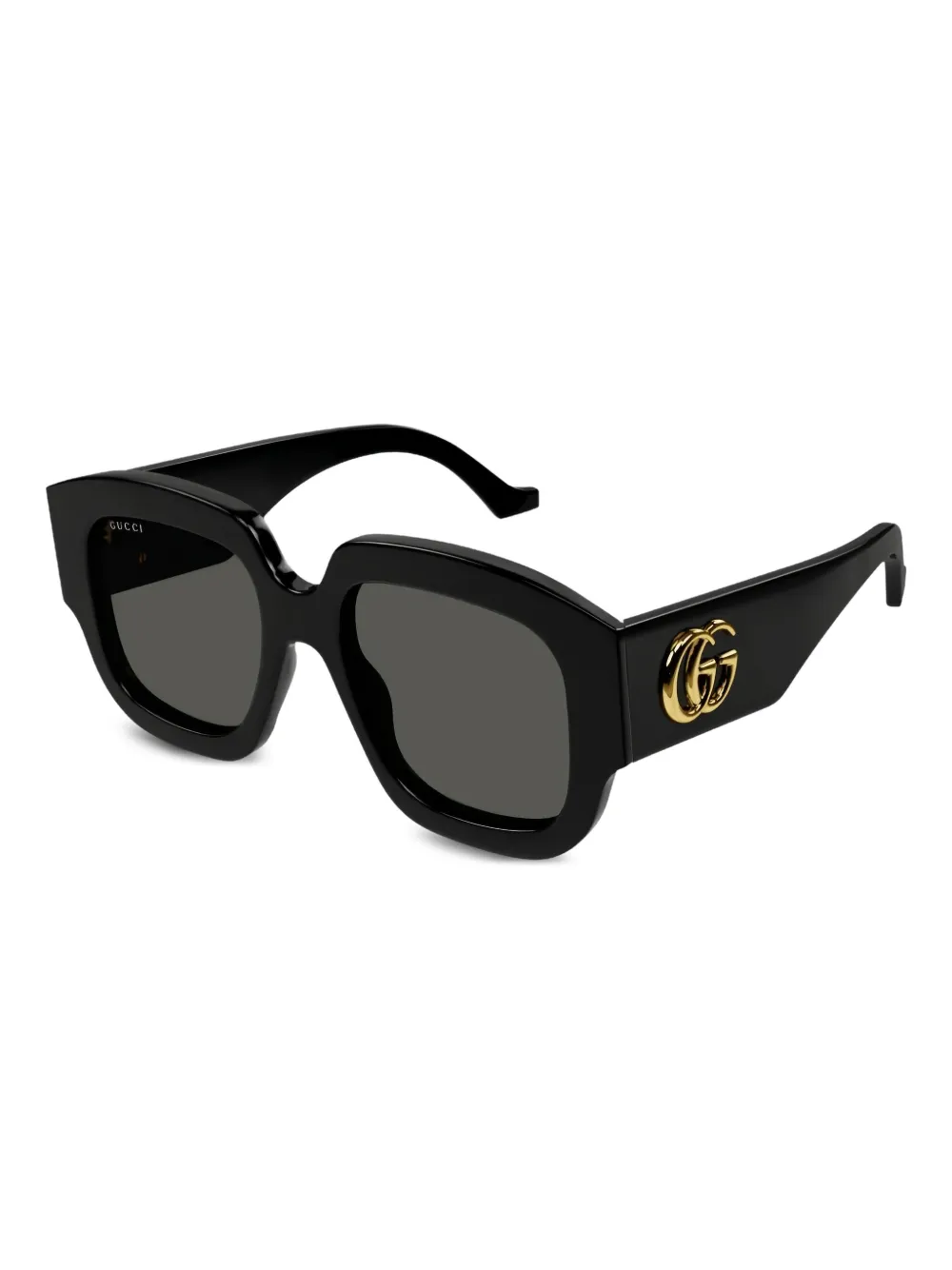 Gucci Eyewear Occhiali da sole squadrati - Nero