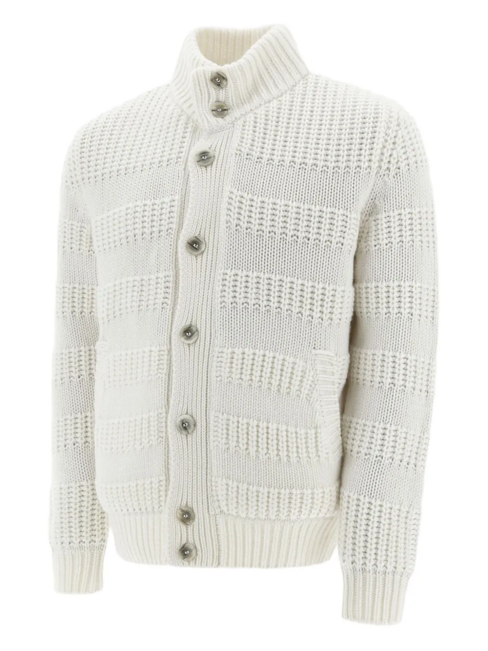 Herno Vest met knopen Wit
