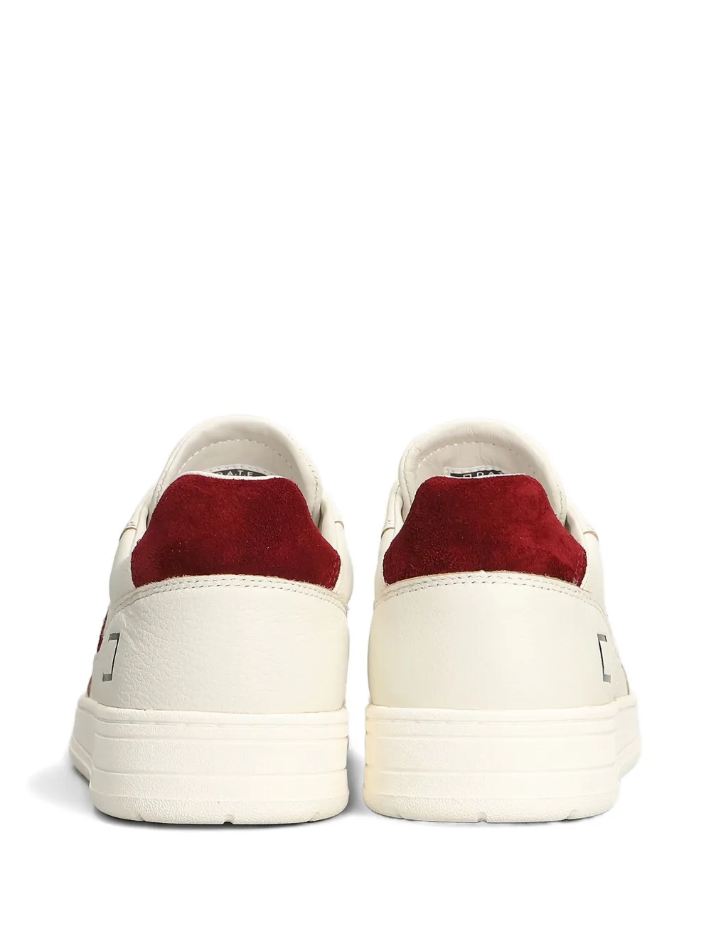 D.A.T.E. suede-panel leather sneakers Neutrals