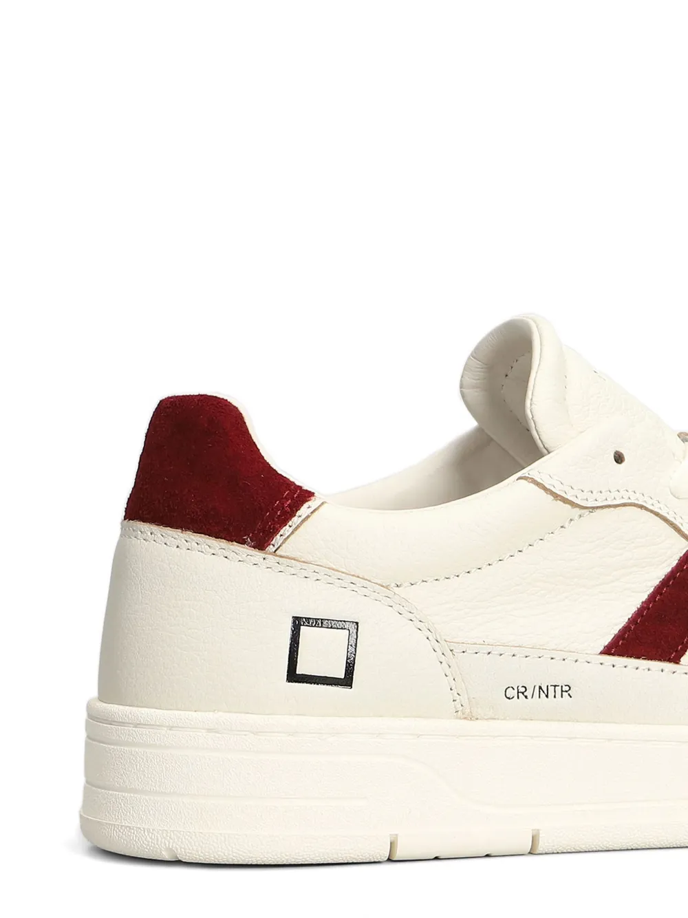 D.A.T.E. suede-panel leather sneakers Neutrals