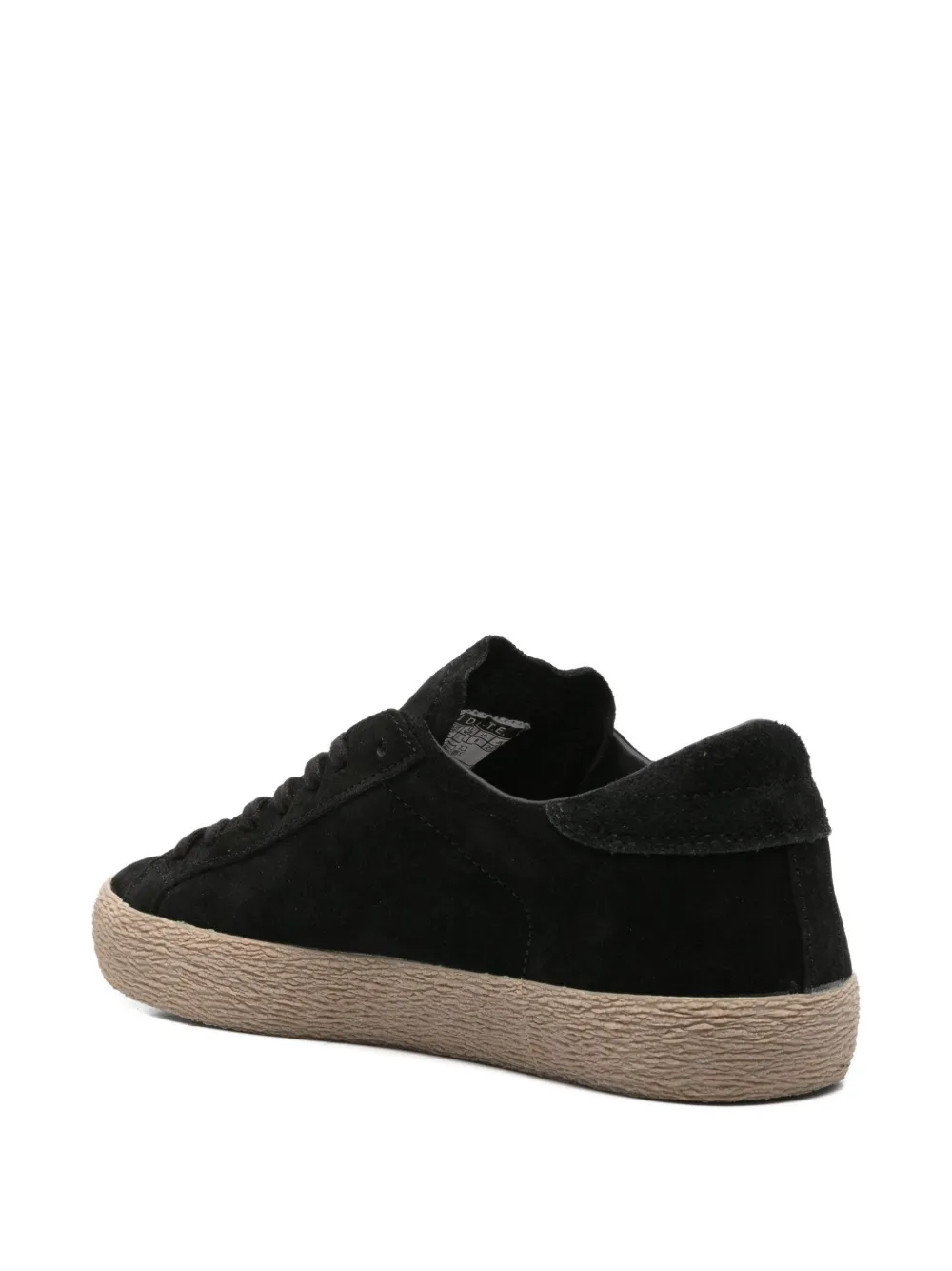 D.A.T.E. Suède low-top sneakers Zwart