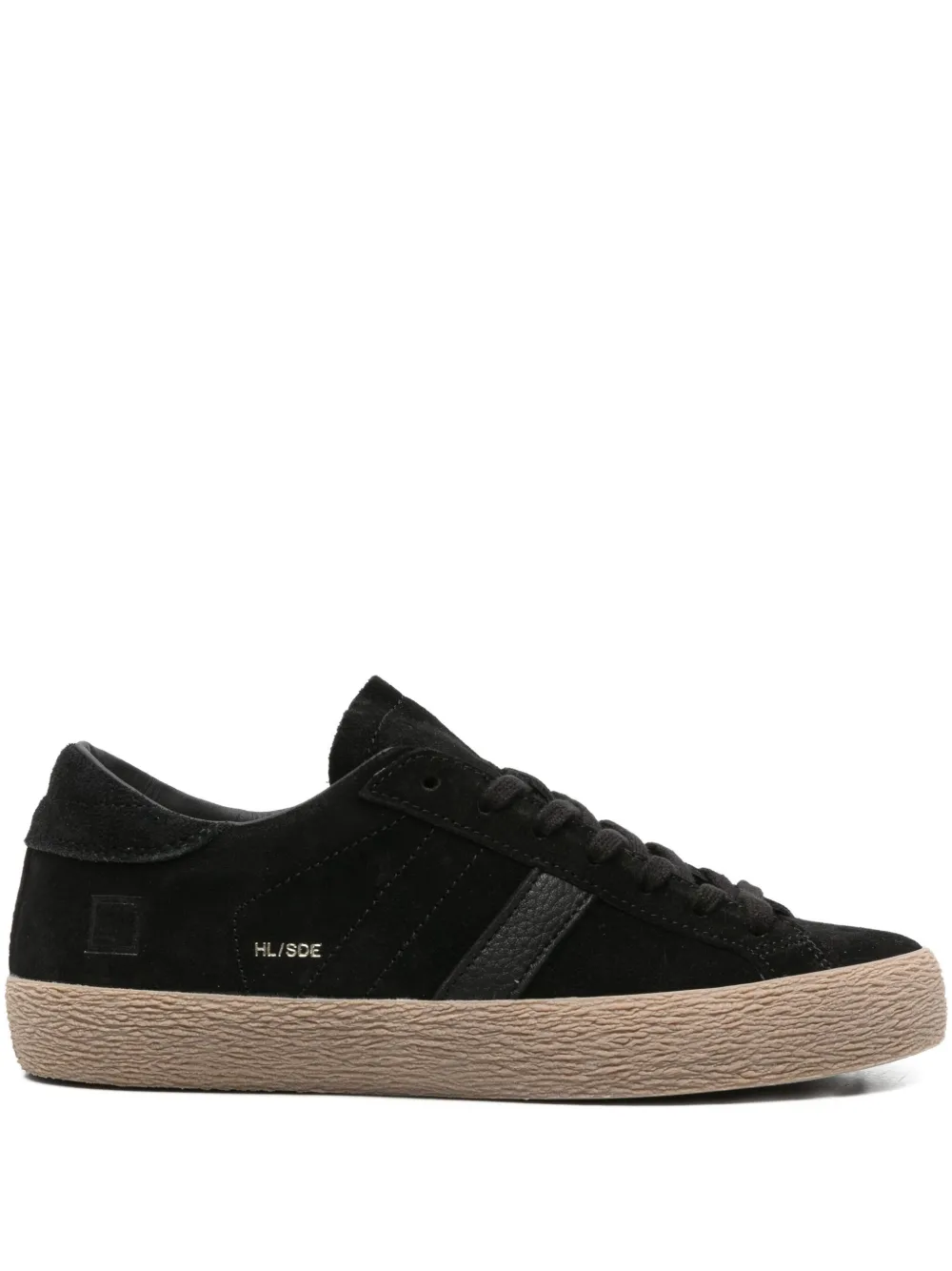 D.A.T.E. Suède low-top sneakers Zwart