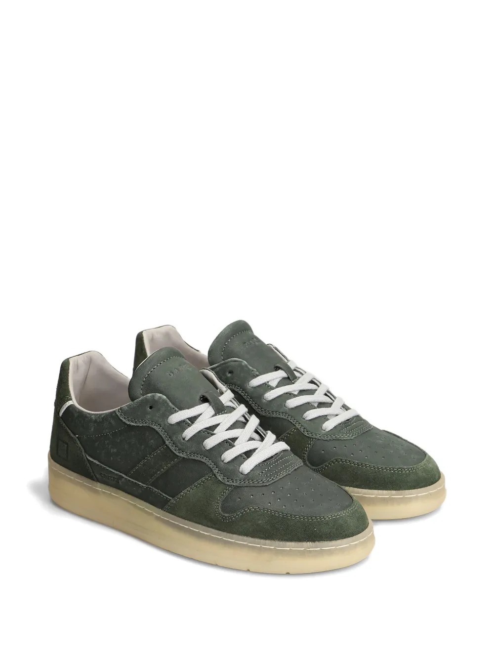 D.A.T.E. suede leather sneakers Green