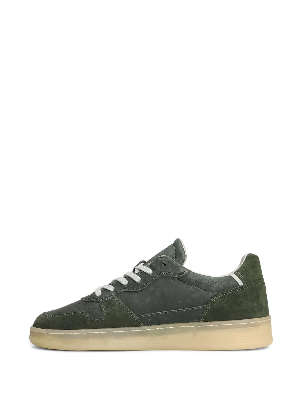 D.A.T.E. suede leather sneakers Green