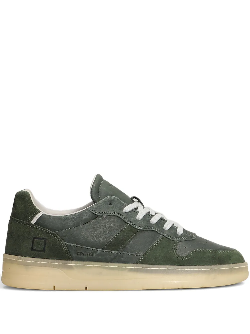 D.A.T.E. suede leather sneakers Green