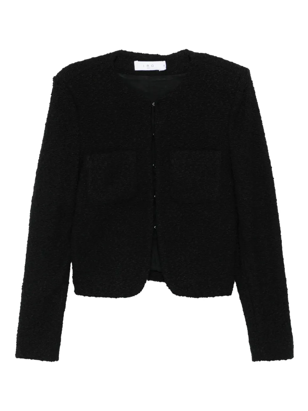 IRO bouclé jacket | Black | Image 1