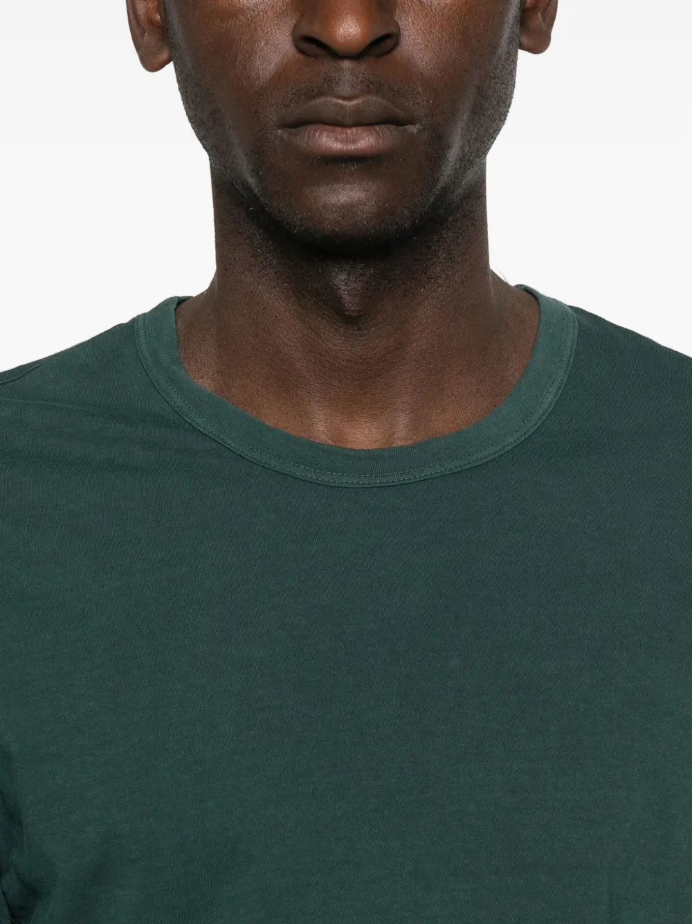 James Perse T-shirt met ronde hals Groen