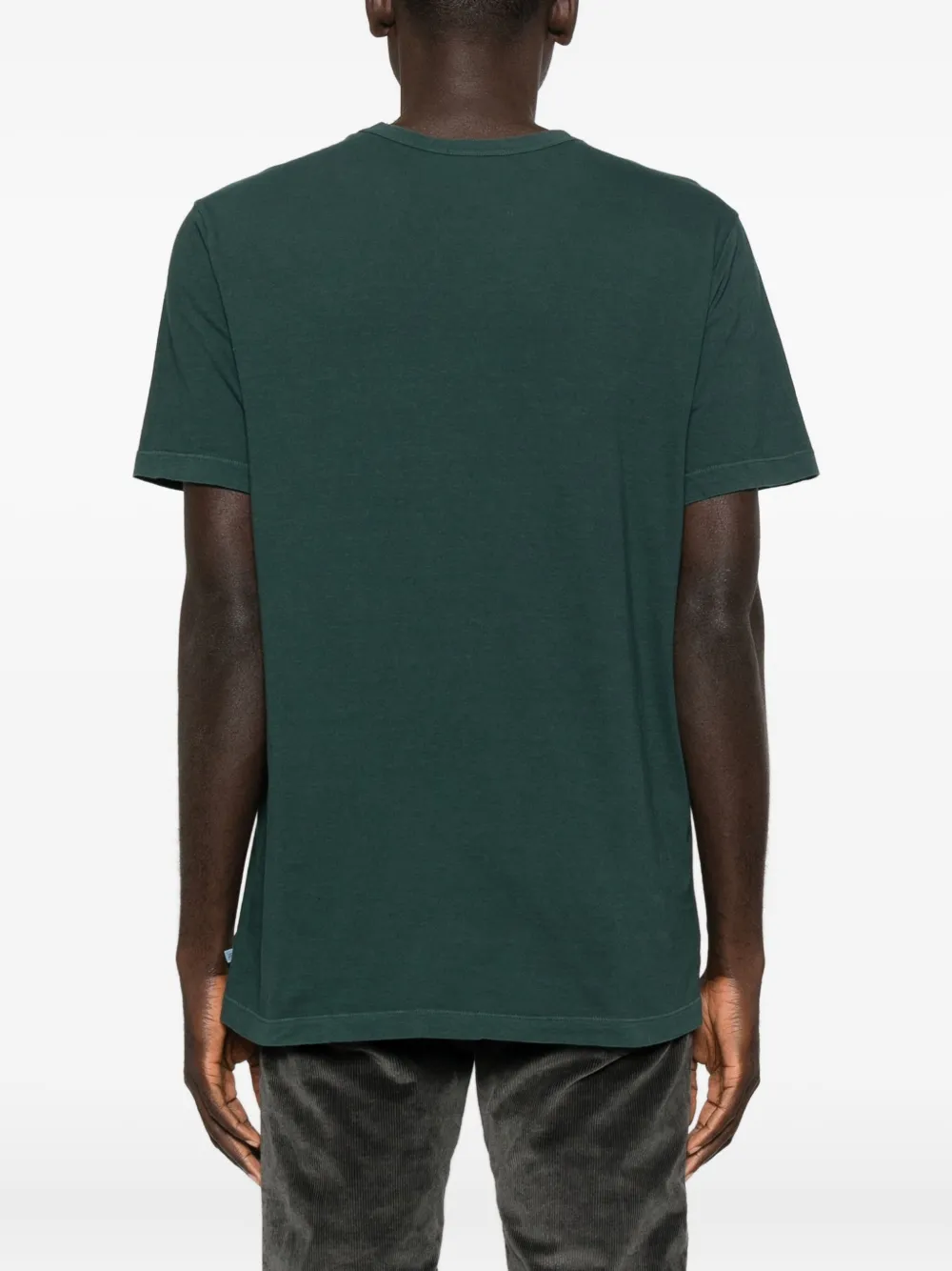 James Perse T-shirt met ronde hals Groen