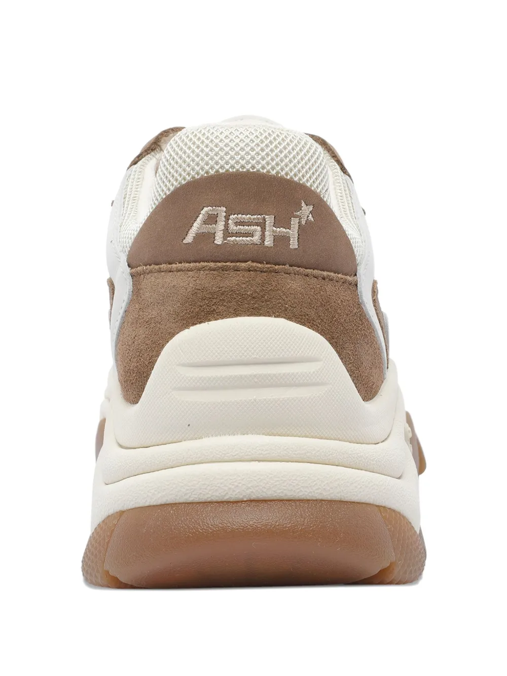 Ash Addict logo-detail chunky sneakers Brown