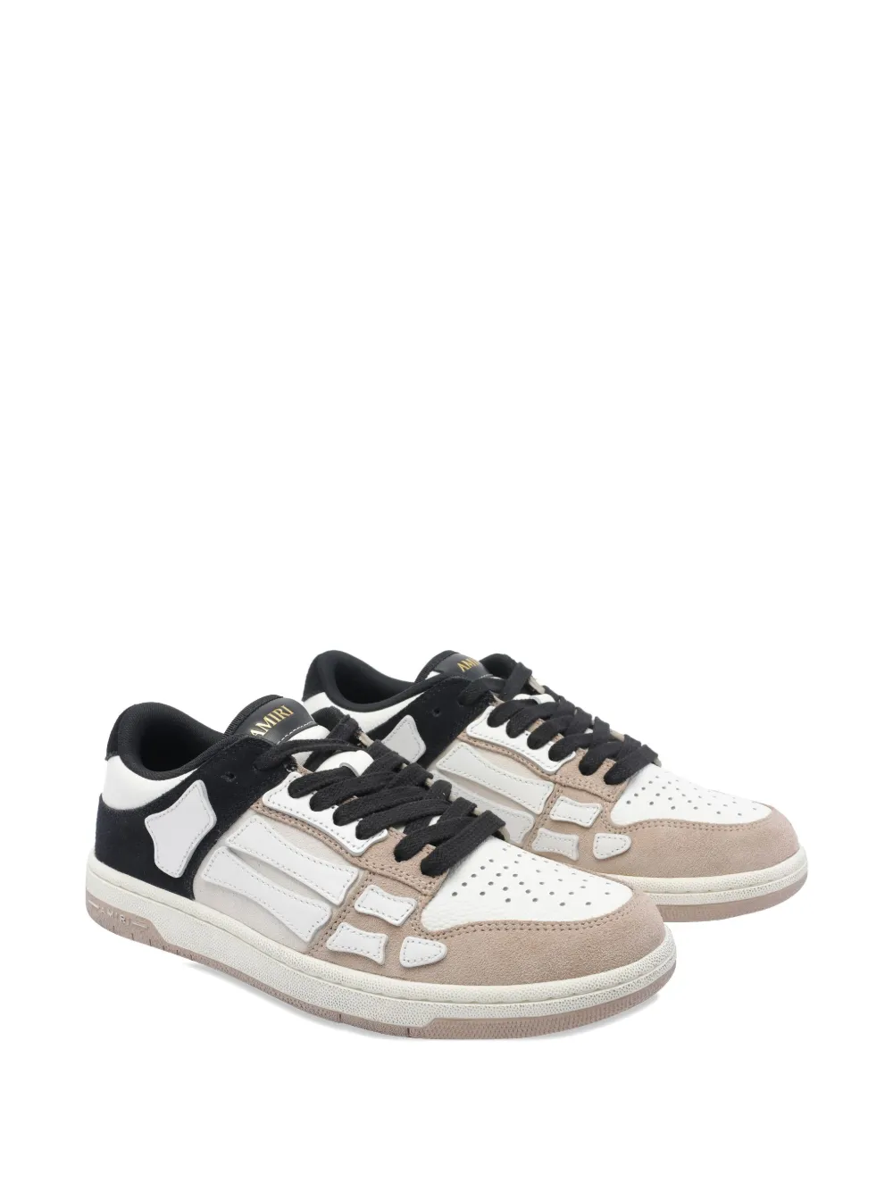AMIRI Skel top leather sneakers Neutrals