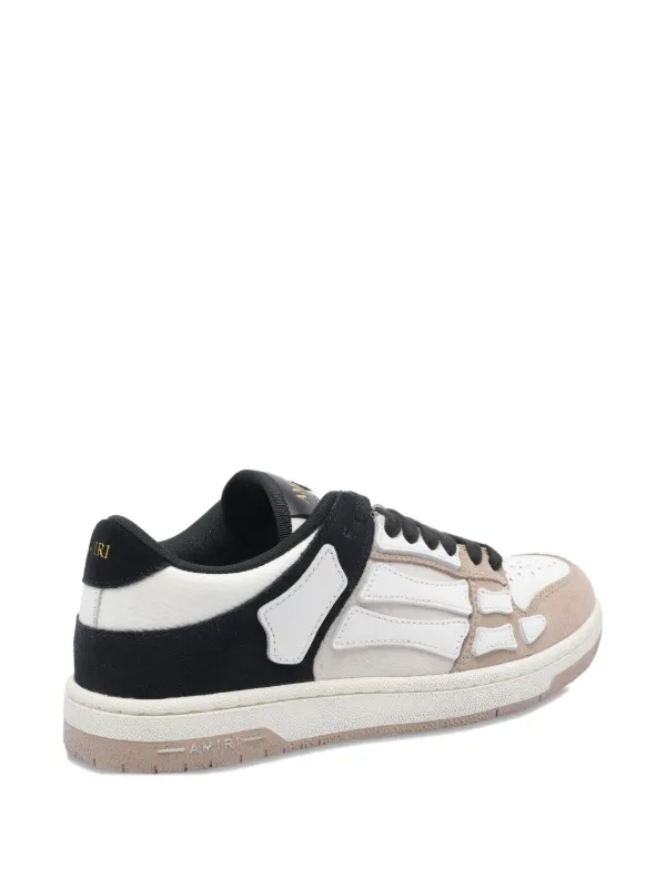 AMIRI Skel Top Leather Sneakers | Neutrals | FARFETCH