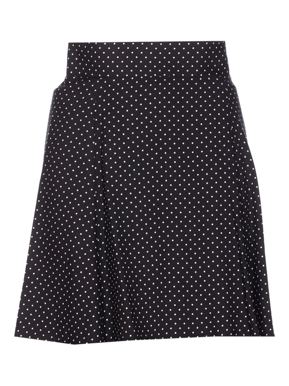 MAR DE MARGARITAS polka-dot skirt | Black | Image 1