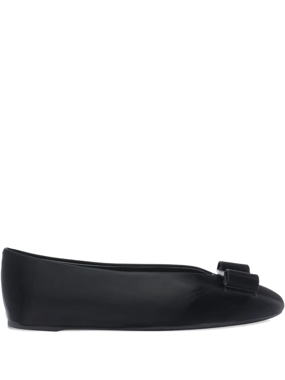 Ferragamo Vera ballet flats - ブラック Ferragamo Vera ballet flats - ブラック