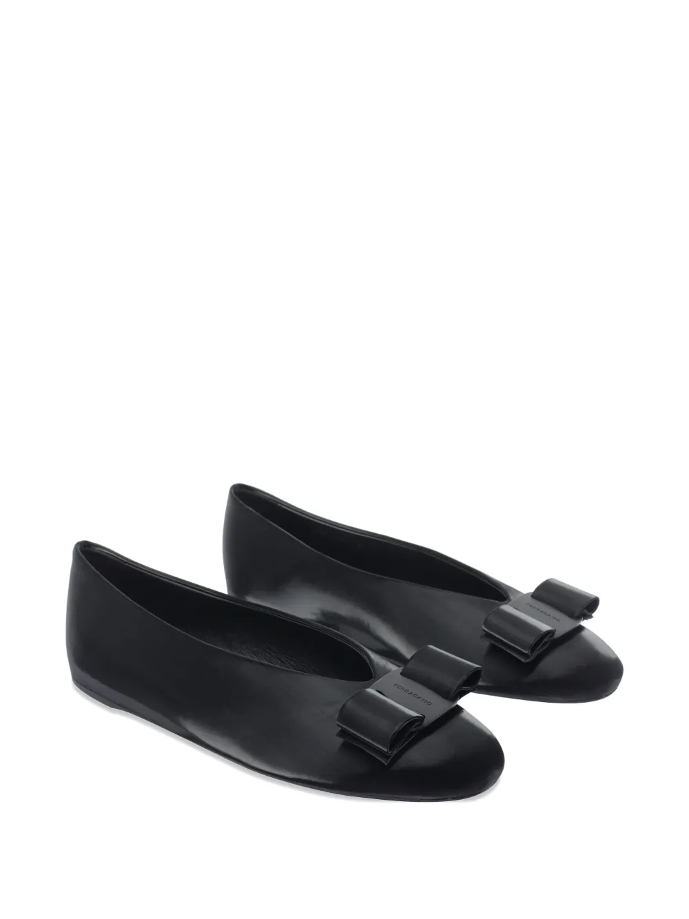 Ferragamo Vera ballet flats - Zwart