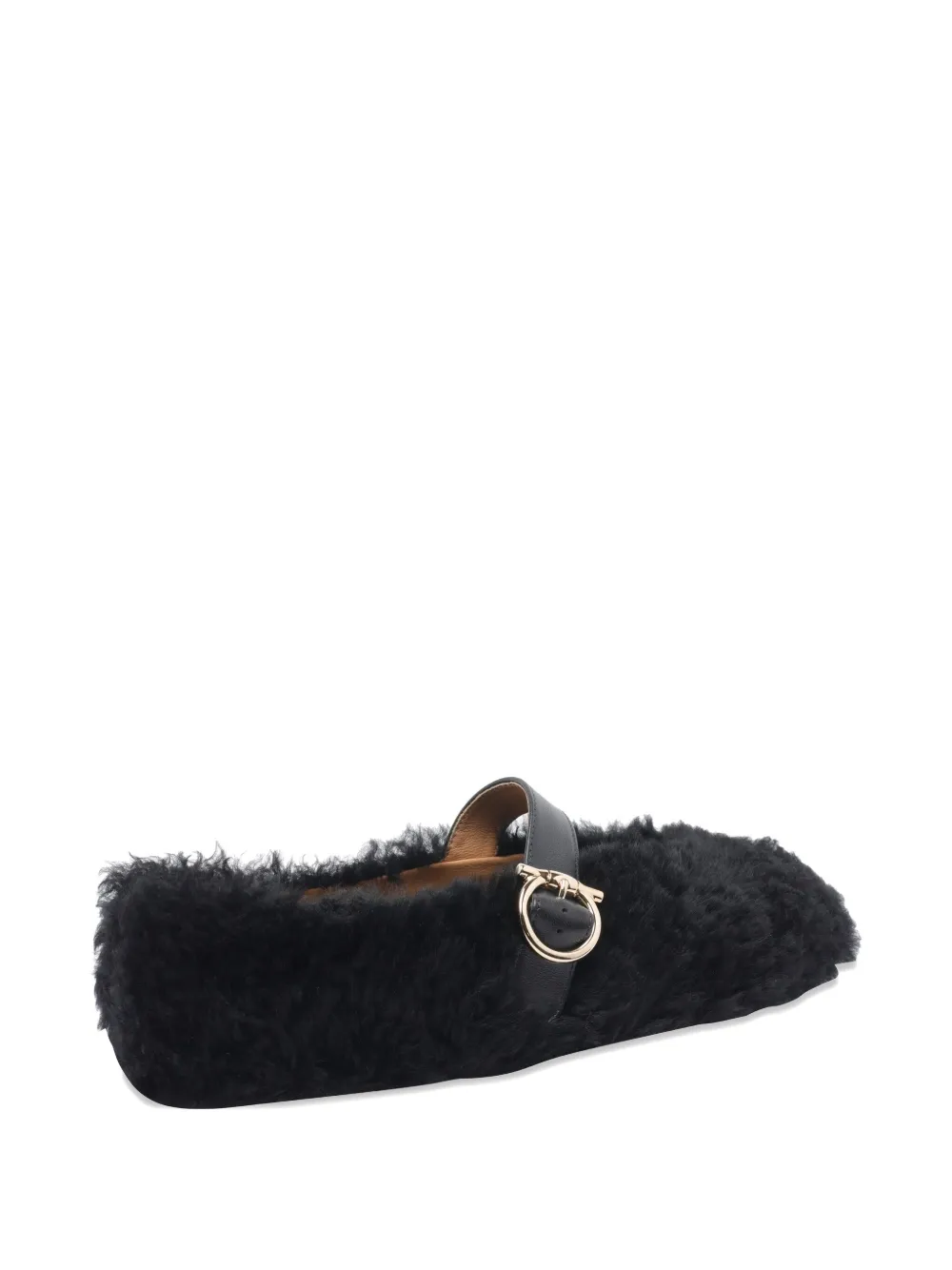 Ferragamo Lammy pumps met gesp Zwart
