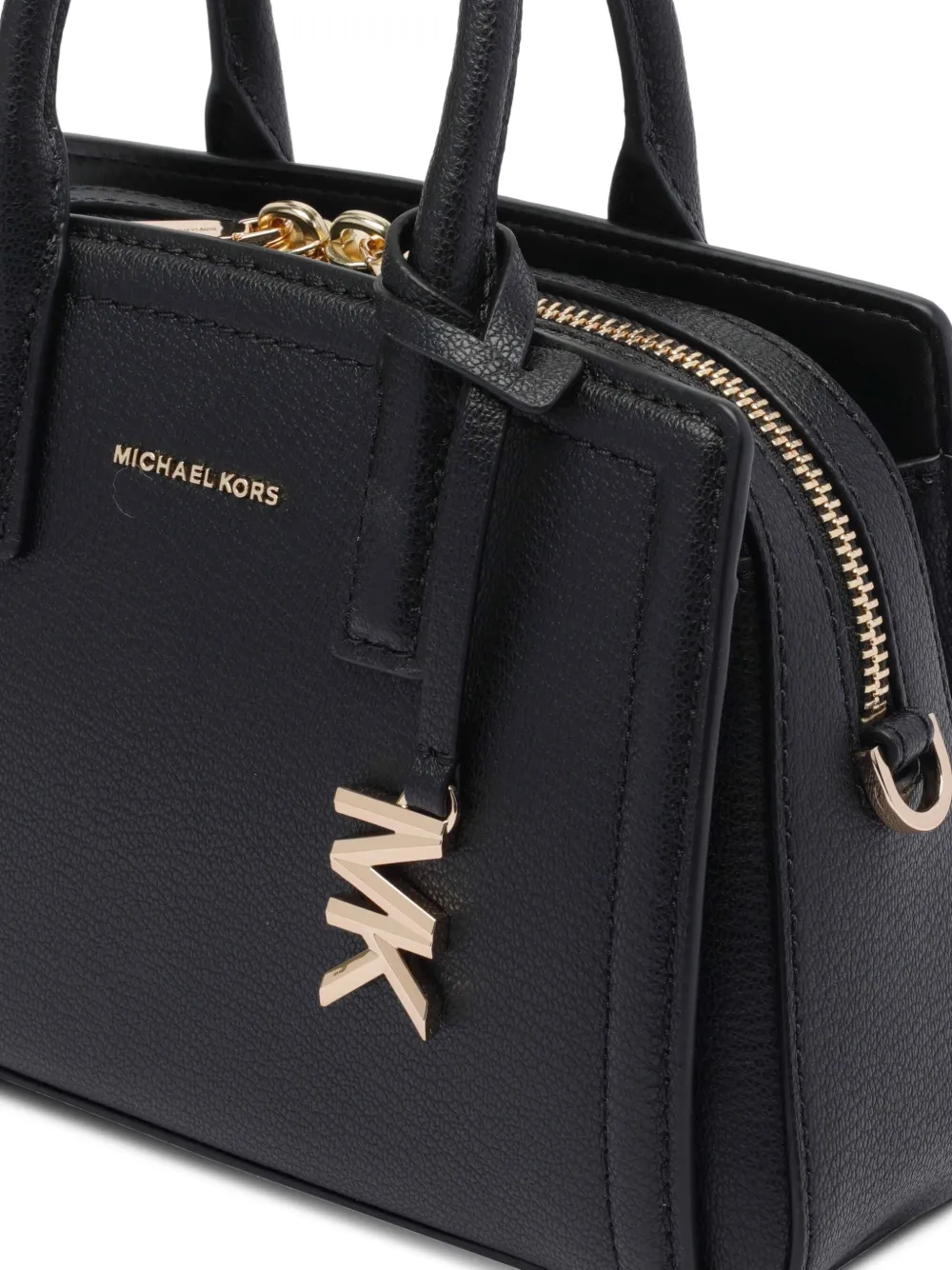 Michael Michael Kors XS Laila logo-charm Tote Bag | Black