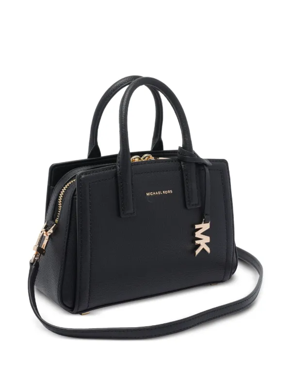 Michael Michael Kors XS Laila logo-charm Tote Bag Black FARFETCH ID