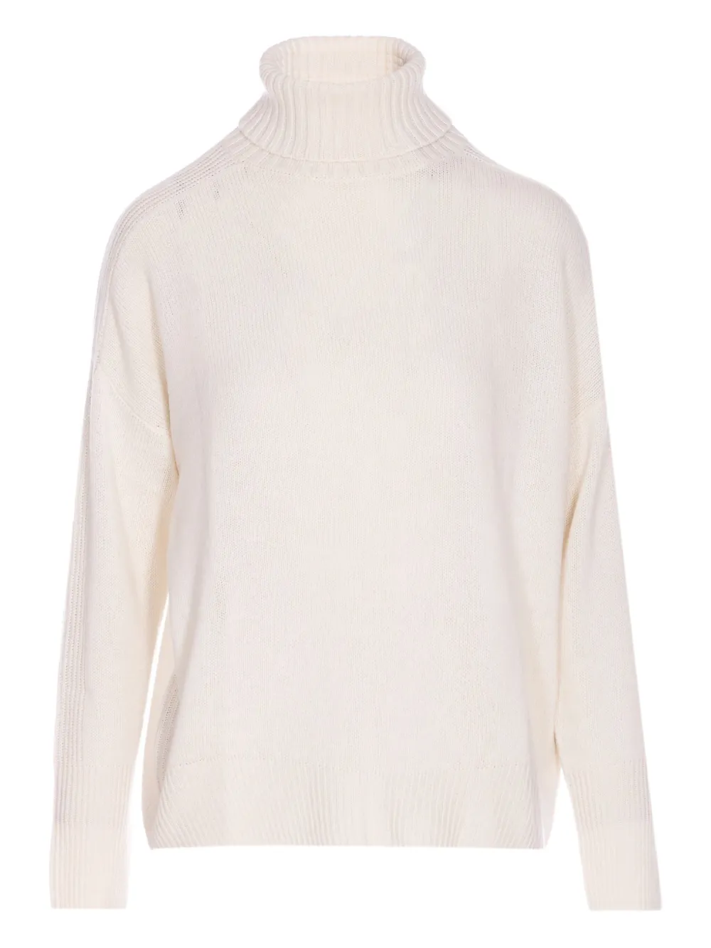 Allude turtleneck ribbed sweater | White | Image 1