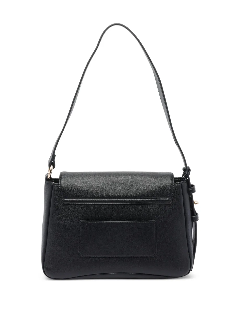 Liu •jo Logo Shoulder Bag In Black