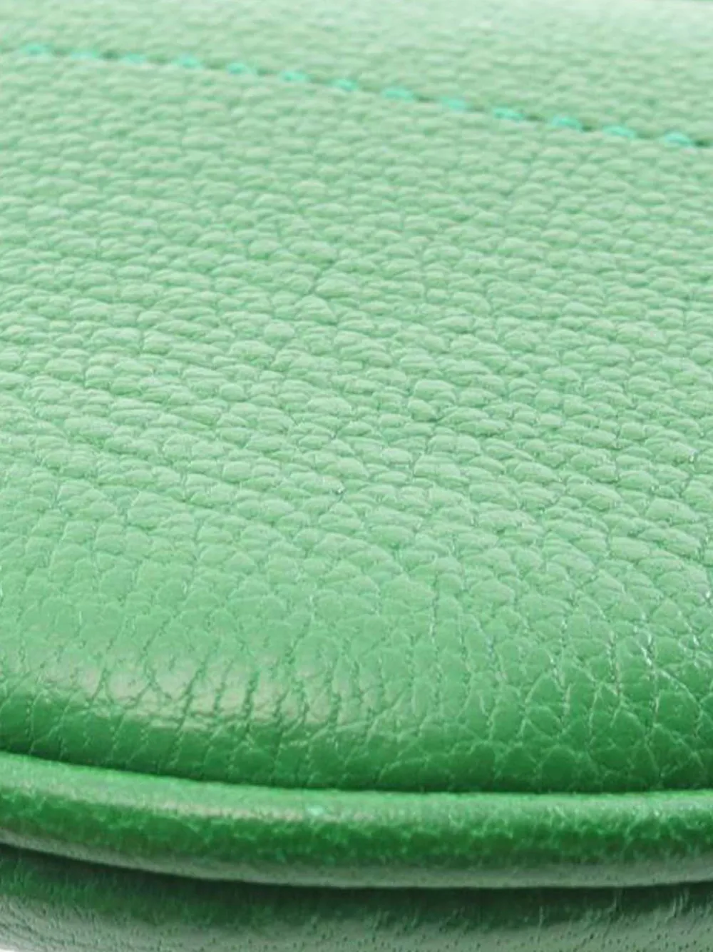 Pre-owned Gucci 2016-2025 Medium Leather Aphrodite Crossbody Bag In Green