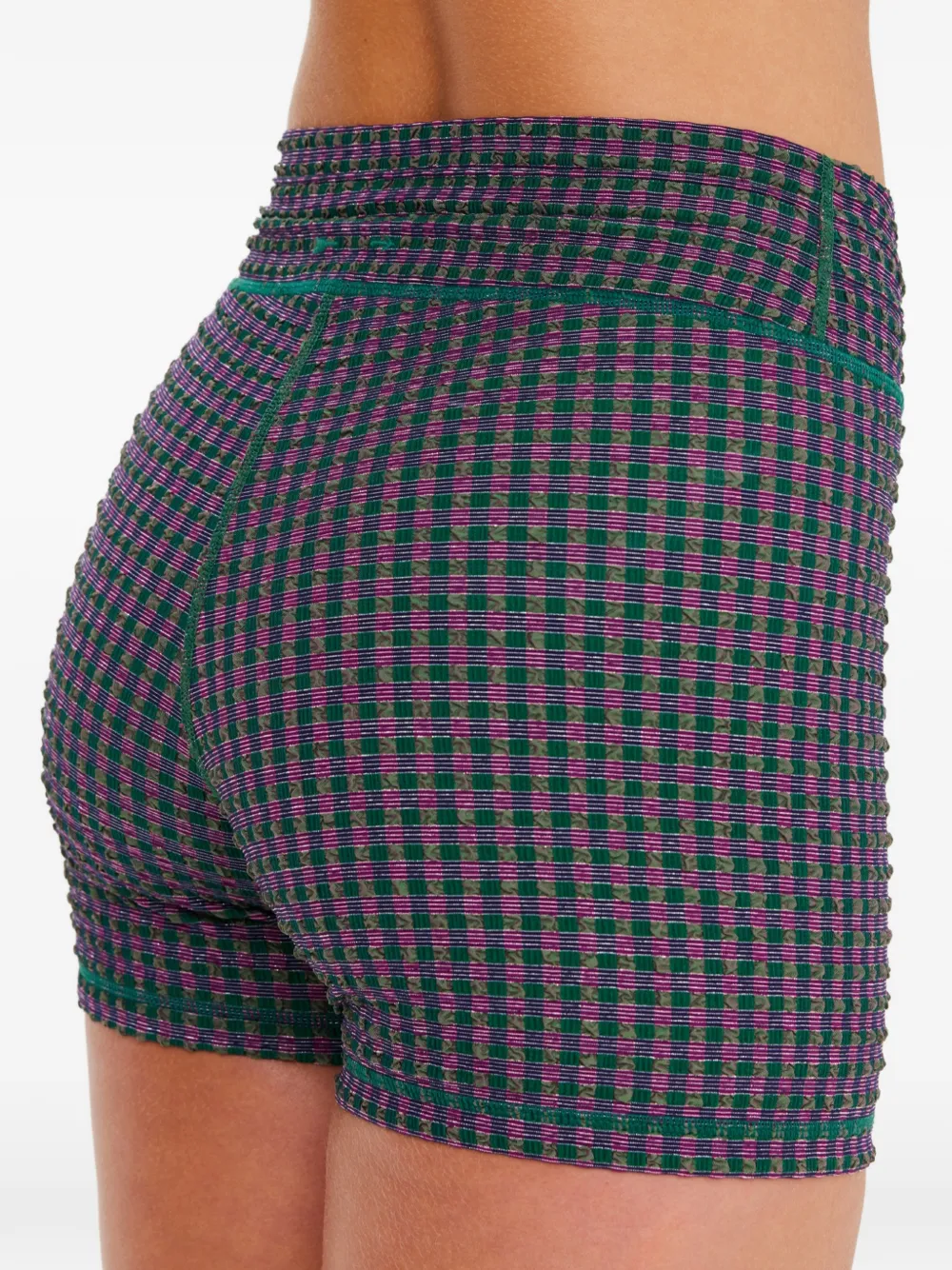 The Upside Aliki 3 In shorts met trekkoord Groen