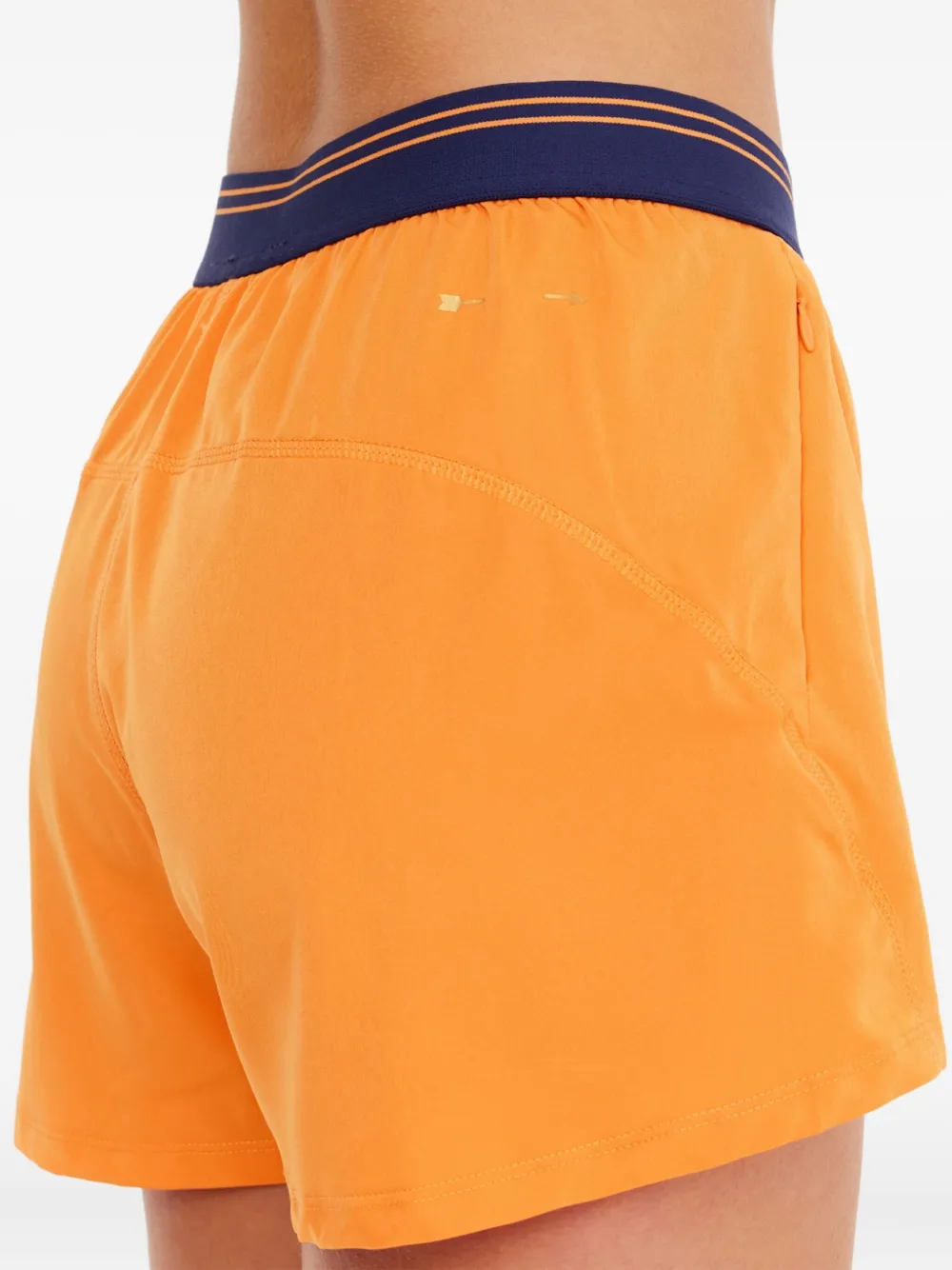 The Upside Elixir Lucky Elasticated Shorts In Orange
