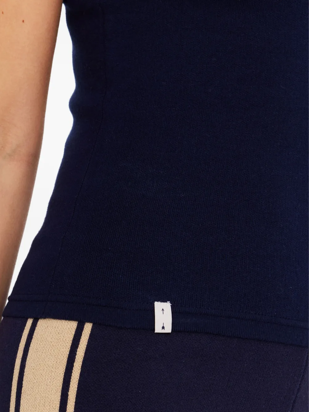 The Upside Equine Raf gebreide tanktop Blauw