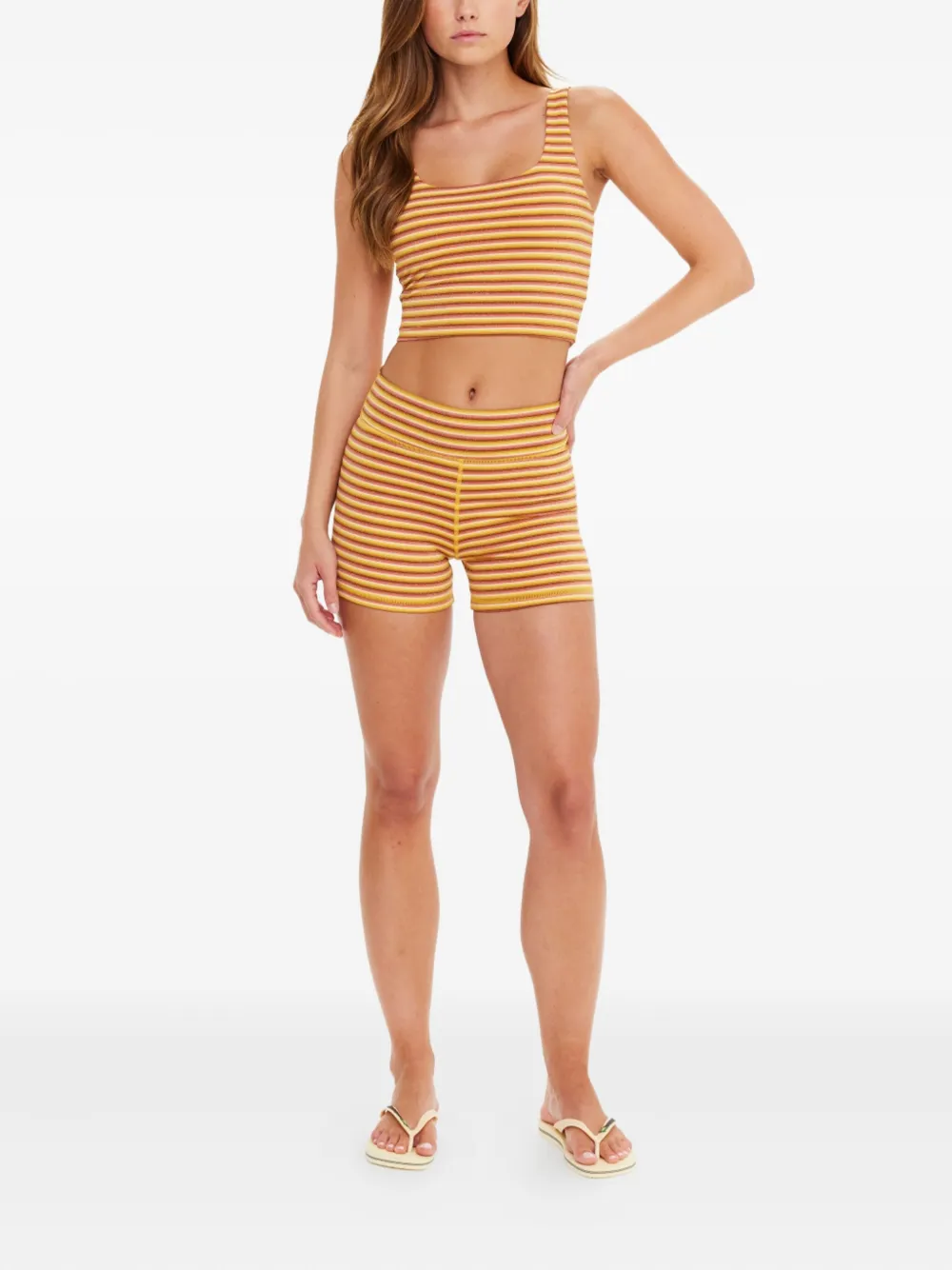 The Upside Naxos striped spin short | Short Shorts | Image 2
