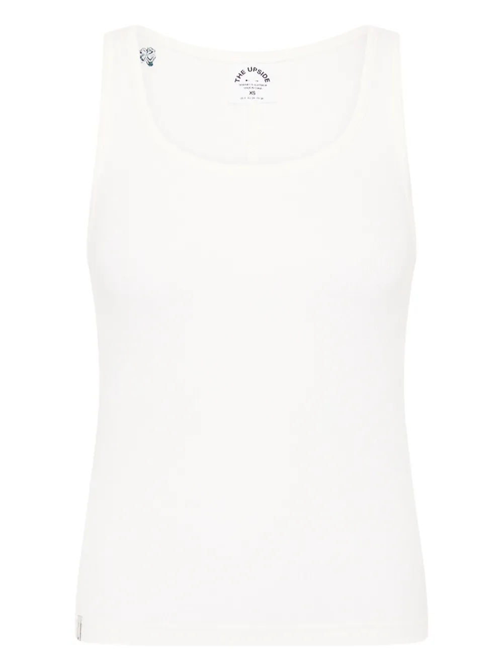 The Upside Alyssa racerback tank top | White | Image 1