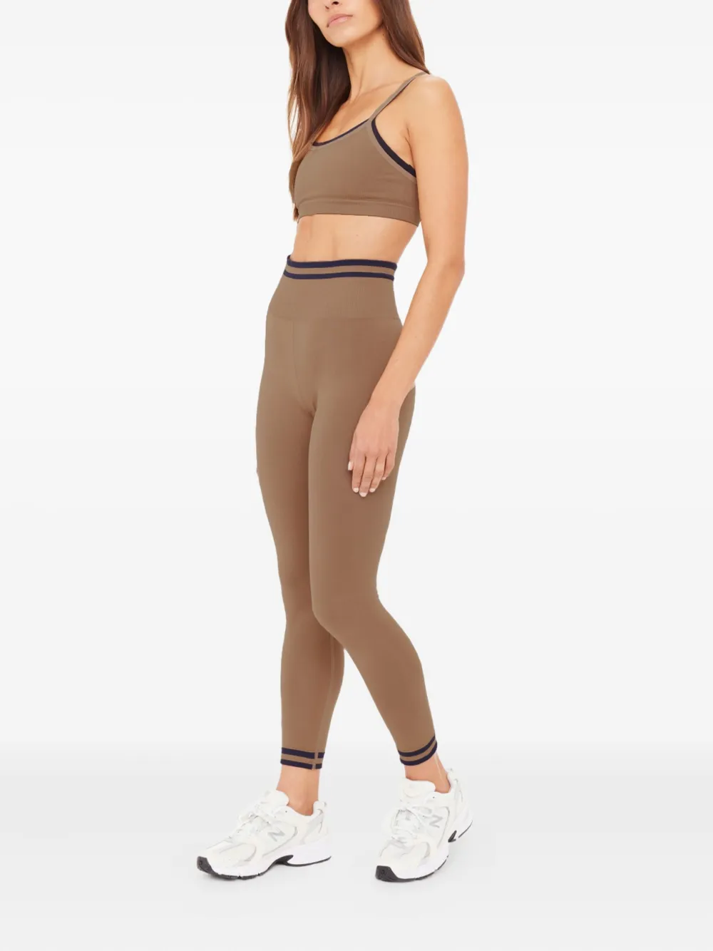 The Upside Kelsey naadloze sport-bh - Bruin