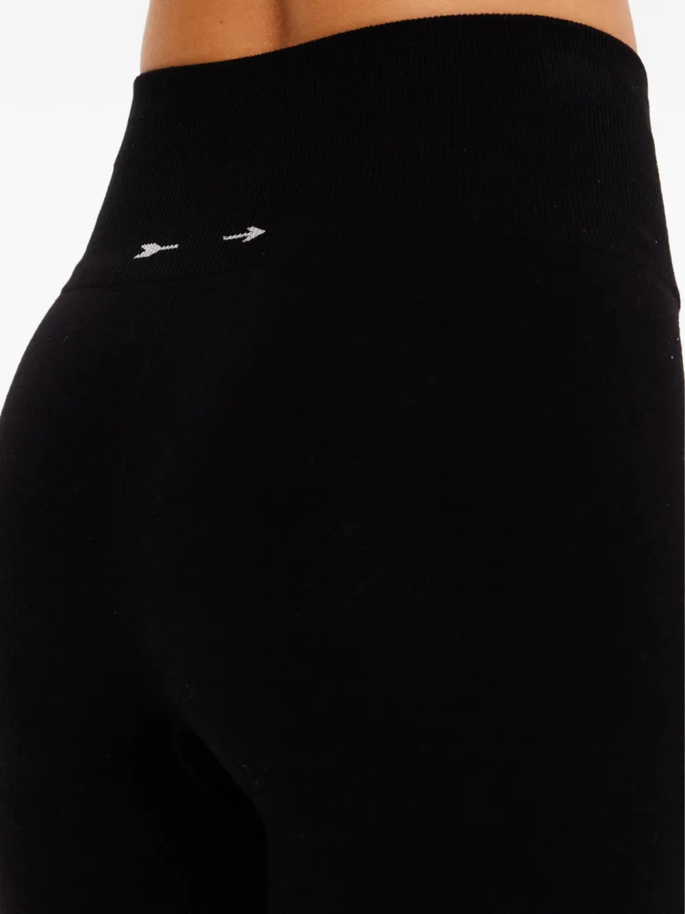 The Upside seamless elasticated-waist leggins Zwart