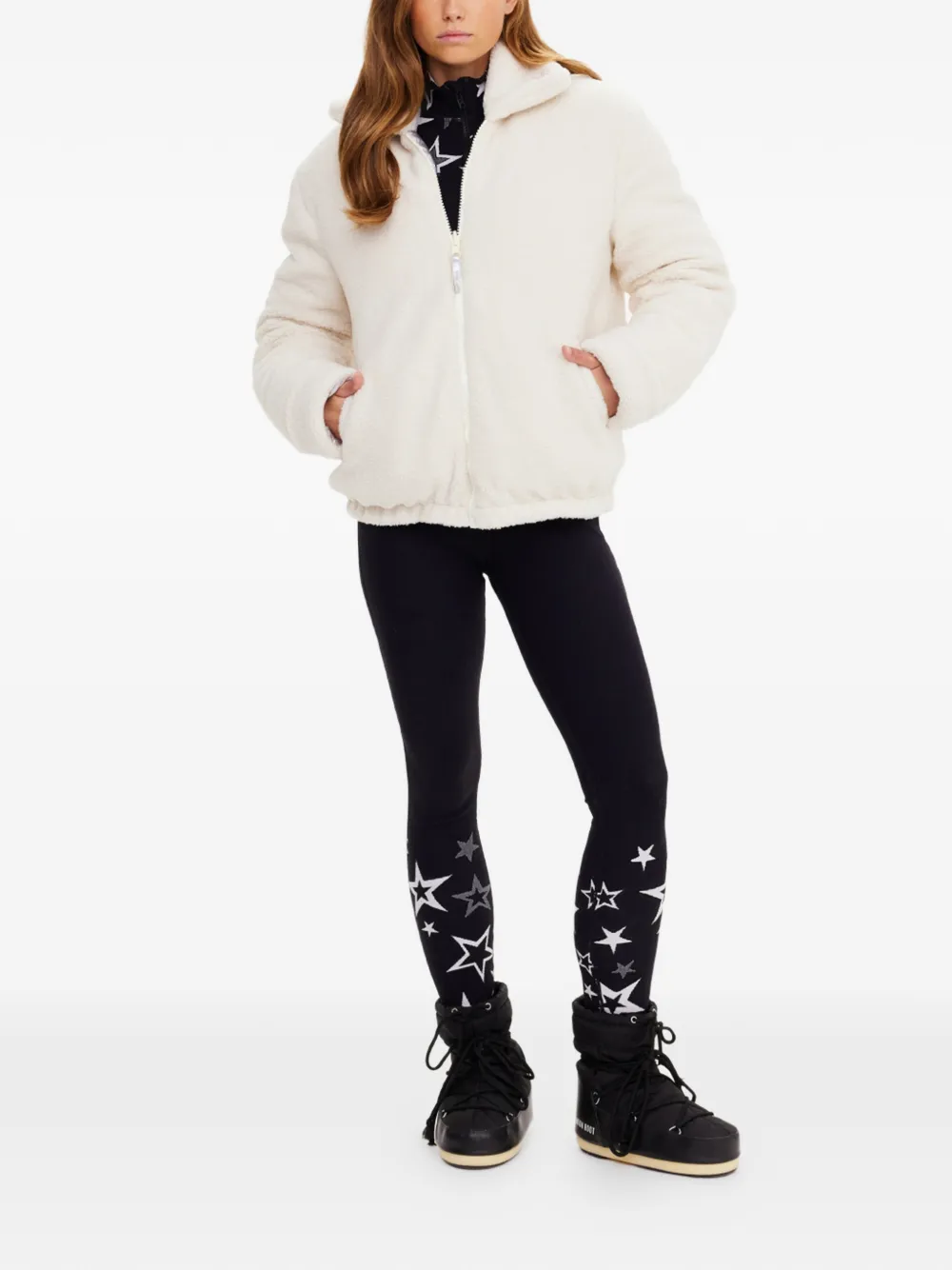 The Upside Lotti reversible puffer jacket - Zilver